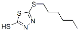 2-N-hexylthio-1,3,4-thiadiazole-5-thiol Structure,4858-28-0Structure