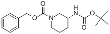 (R)-3-n-boc-amino-1-cbz-piperidine Structure,485820-12-0Structure