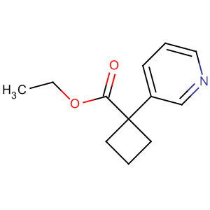 1-(吡啶-3-基)環(huán)丁烷羧酸乙酯結(jié)構(gòu)式_485828-10-2結(jié)構(gòu)式