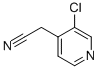 2-(3-Chloropyridin-4-yl)acetonitrile Structure,485828-87-3Structure