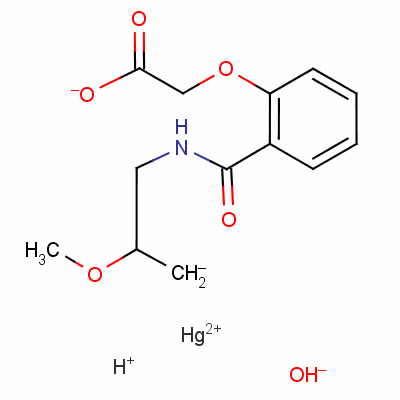 汞撒利酸結(jié)構(gòu)式_486-67-9結(jié)構(gòu)式