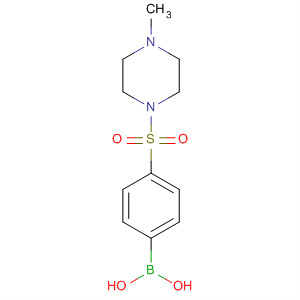 4-[(4-Methylpiperazin-1-yl)sulfonyl]phenylboronic acid Structure,486422-11-1Structure