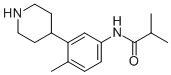 2-Methyl-n-[4-methyl-3-(4-piperidinyl)phenyl]propanamide Structure,486451-46-1Structure