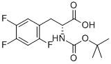 Boc-d-2,4,5-trifluorophenylalanine Structure,486460-09-7Structure