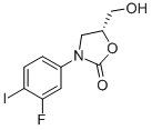 (5R)-3-(3-fluoro-4-iodophenyl)-5-hydroxymethyloxazolidin-2-one Structure,487041-08-7Structure