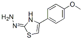 4-(4-Methoxyphenyl)-2(3H)-thiazolone hydrazone Structure,4871-25-4Structure