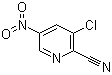 2-Pyridinecarbonitrile, 3-chloro-5-nitro- Structure,488713-30-0Structure