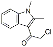 2-Chloro-1-(1,2-dimethyl-1H-indol-3-yl)-ethanone Structure,489425-25-4Structure