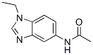 Acetamide, n-(1-ethyl-1h-benzimidazol-5-yl)-(9ci) Structure,489463-02-7Structure