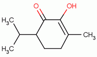 2-Cyclohexen-1-one, 2-hydroxy-3-methyl-6-(1-methylethyl)- Structure,490-03-9Structure