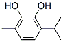 3-Isopropyl-6-methylcatechol Structure,490-06-2Structure