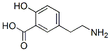 5-(2-Amino-ethyl)-2-hydroxy-benzoic acid Structure,4900-26-9Structure