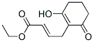 2-Butenoic acid, 4-(2-hydroxy-6-oxo-1-cyclohexen-1-yl)-, ethyl ester, (2e)-(9ci) Structure,490018-43-4Structure