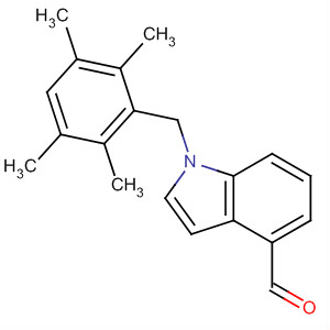 4-Formyl-1-(2,3,5,6-tetramethylbenzyl)-1h-indole Structure,490038-36-3Structure