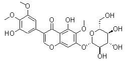 Lridin standard Structure,491-74-7Structure