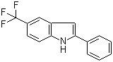 2-Phenyl-5-(trifluoromethyl)-1h-indole Structure,491601-38-8Structure