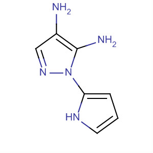 1H-pyrazole-4,5-diamine, 1-(1h-pyrrol-2-yl)- Structure,491872-66-3Structure