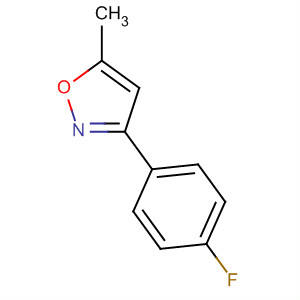 3-(4-Fluorophenyl)-5-methylisoxazole Structure,491875-99-1Structure