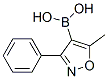 5-Methyl-3-phenyl-4-isoxazolylboronic acid Structure,491876-01-8Structure