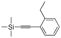 Silane, [(2-ethylphenyl)ethynyl]trimethyl- (9ci) Structure,492448-53-0Structure