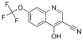 4-Hydroxy-7-(trifluoromethoxy)-3-quinolinecarbonitrile Structure,492456-53-8Structure