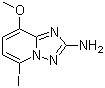 8-Methoxy-5-iodo-[1,2,4]triazolo[1,5-a]pyridin-2-yl-amine Structure,492468-97-0Structure