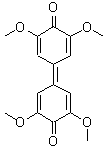 2,5-Cyclohexadien-1-one,4-(3,5-dimethoxy-4-oxo-2,5-cyclohexadien-1-ylidene)-2,6-dimethoxy- Structure,493-74-3Structure