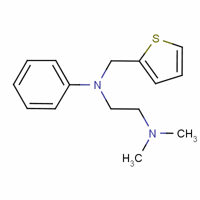 Methaphenilene Structure,493-78-7Structure