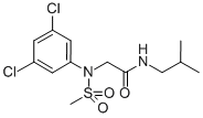 2-[(3,5-Dichlorophenyl)(methylsulfonyl)amino]-n-(2-methylpropyl)acetamide Structure,493002-01-0Structure