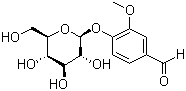 Glucovanillin Structure,494-08-6Structure