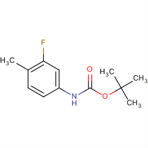 (3-Fluoro-4-methyl-phenyl)-carbamic acid tert-butyl ester Structure,494789-04-7Structure