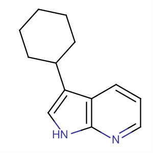 3-Cyclohexyl-7-azaindole Structure,494799-65-4Structure