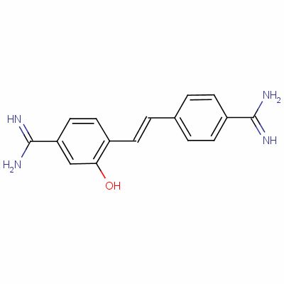 Hydroxystilbamidine Structure,495-99-8Structure