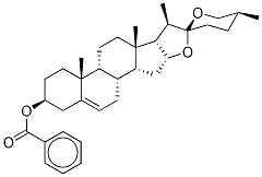 3-O-benzoyl diosgenine Structure,4952-68-5Structure