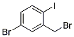 4-Bromo-2-bromomethyl-1-iodobenzene Structure,495414-06-7Structure