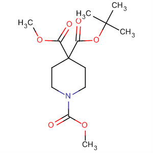 1-Tert-butyl 4,4-dimethyl piperidine-1,4,4-tricarboxylate Structure,495415-40-2Structure