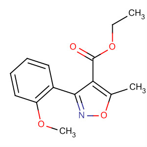 (9ci)-3-(2-甲氧基苯基)-5-甲基-4-異噁唑羧酸乙酯結(jié)構(gòu)式_495417-30-6結(jié)構(gòu)式