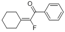 Ethanone, 2-cyclohexylidene-2-fluoro-1-phenyl-(9ci) Structure,495418-37-6Structure