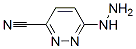 3-Pyridazinecarbonitrile, 6-hydrazino- Structure,49542-03-2Structure