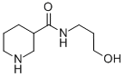 N-(3-hydroxypropyl)piperidine-3-carboxamide Structure,496057-59-1Structure