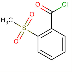 2-(Methylsulfonyl)benzoyl chloride Structure,49639-13-6Structure