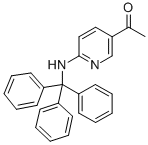 1-[6-(Trityl-amino)-pyridin-3-yl]-ethanone Structure,49647-11-2Structure