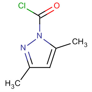 1H-pyrazole-1-carbonyl chloride, 3,5-dimethyl-(9ci) Structure,49652-39-3Structure