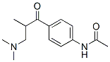 N-(4-(3-(dimethylamino)-2-methyl-1-oxopropyl)phenyl)acetamide Structure,49660-99-3Structure