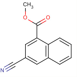 Methyl 3-cyano-1-naphthoate Structure,496788-91-1Structure