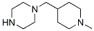 1-(N-Methylpiperidin-4-yl-methyl)piperazine Structure,496808-04-9Structure