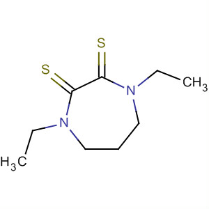 1H-1,4-diazepine-2,3-dithione,1,4-diethyltetrahydro-(9ci) Structure,496859-80-4Structure