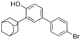 3-(Adamantan-1-yl)-4-bromobiphenyl-4-ol Structure,496868-80-5Structure