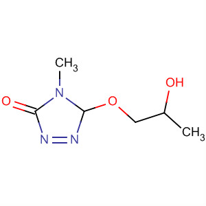 (9ci)-2,4-二氫-5-(2-羥基丙氧基)-4-甲基-3H-1,2,4-噻唑-3-酮結(jié)構(gòu)式_496925-03-2結(jié)構(gòu)式