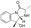 3H-imidazo[1,2-a]indol-3-one, 1,2,9,9a-tetrahydro-9-hydroxy-2,9-dimethyl-, (2s,9r,9as)-(9ci) Structure,496961-89-8Structure